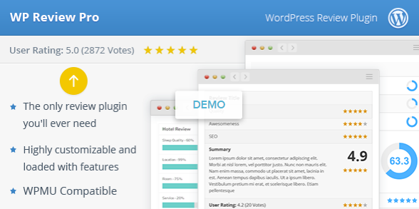 WP Review Pro : Review plugins