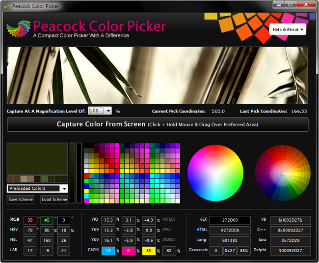 Color Picker tools