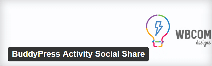 BuddyPress Activity Social Share