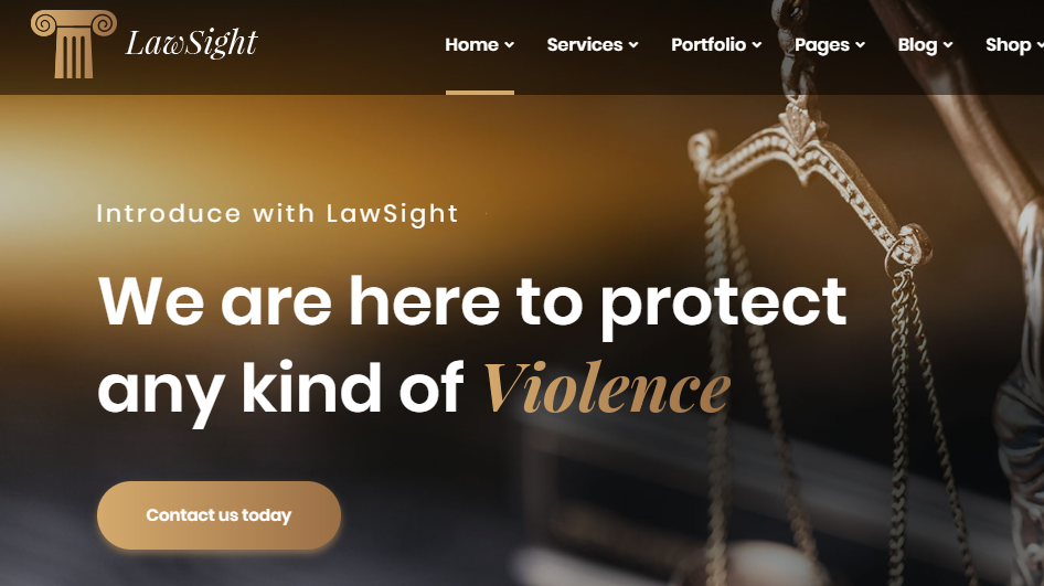 Lawsight - Law Firm WordPress Theme