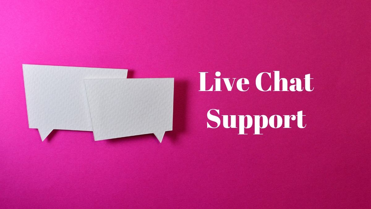 Live chat support software