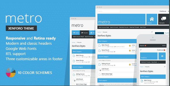 Metro: Community WordPress themes