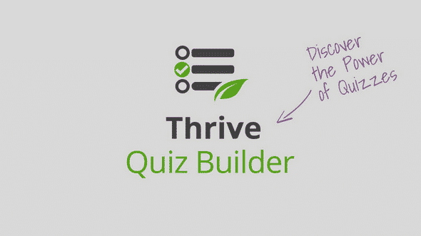 Thrive quiz builder