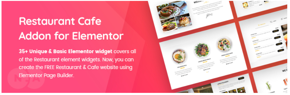 Restaurant & Cafe Addon for Elementor