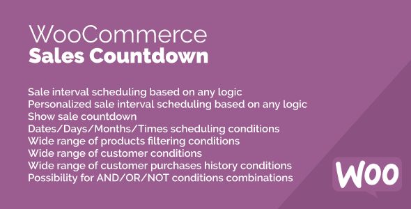 Sales Countdown for WooCommerce