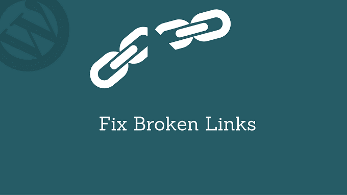 broken links image