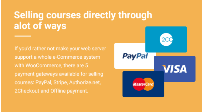 sell online courses,eduma