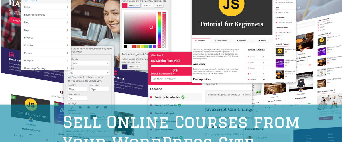 Sell Online Courses