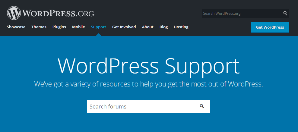 Build website with WordPress