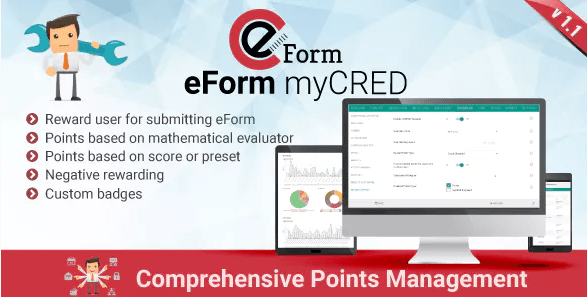 myCRED Integration for eForm