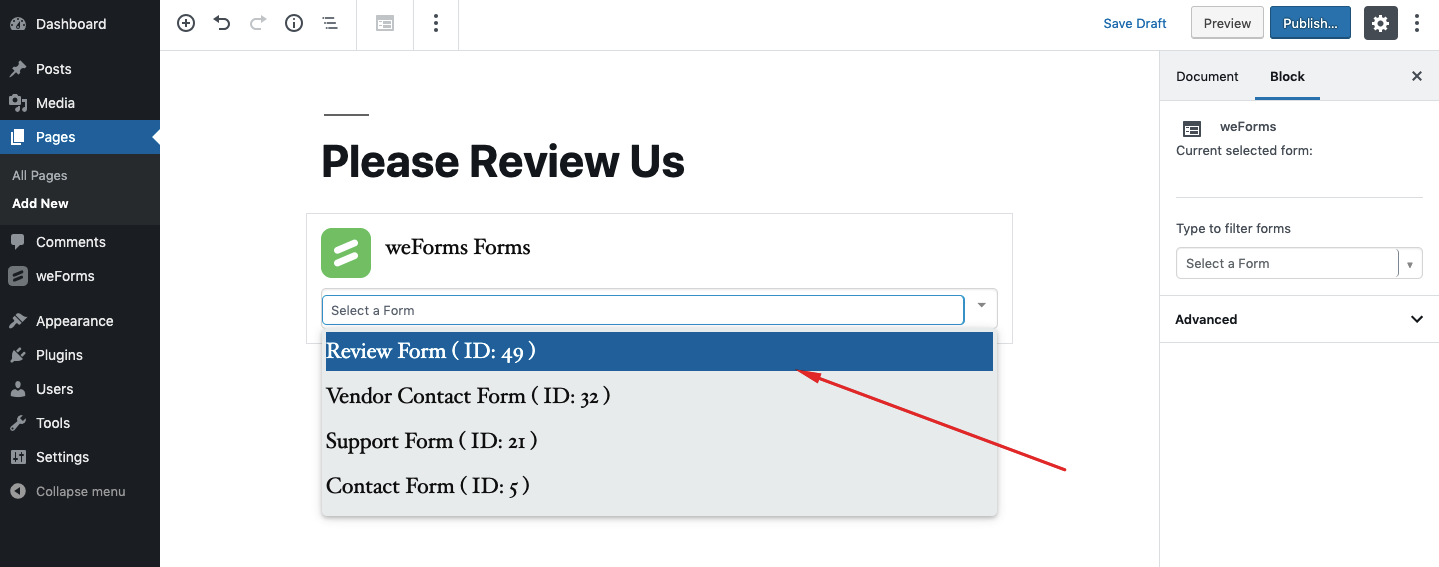 Review Forms- Boost Conversion Rates With email
