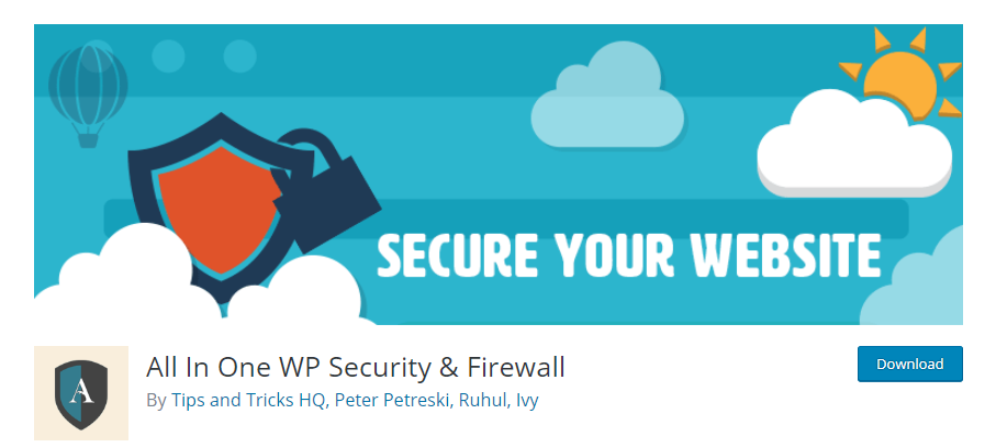 All in one WP Security & Firewall