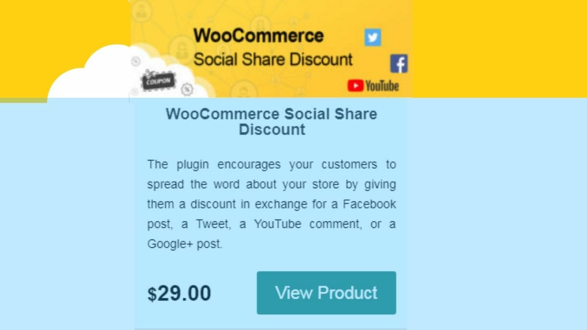 WooCommerce Social Share Discount
