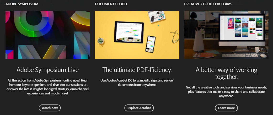 Adobe Photoshop- Website Development