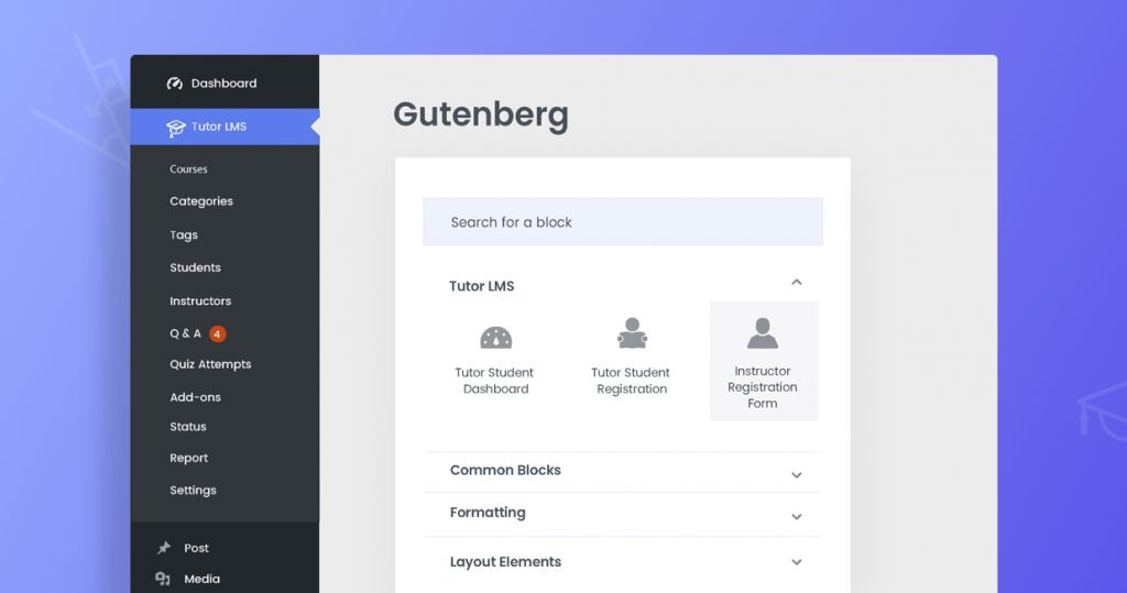 Gutenberg compatible