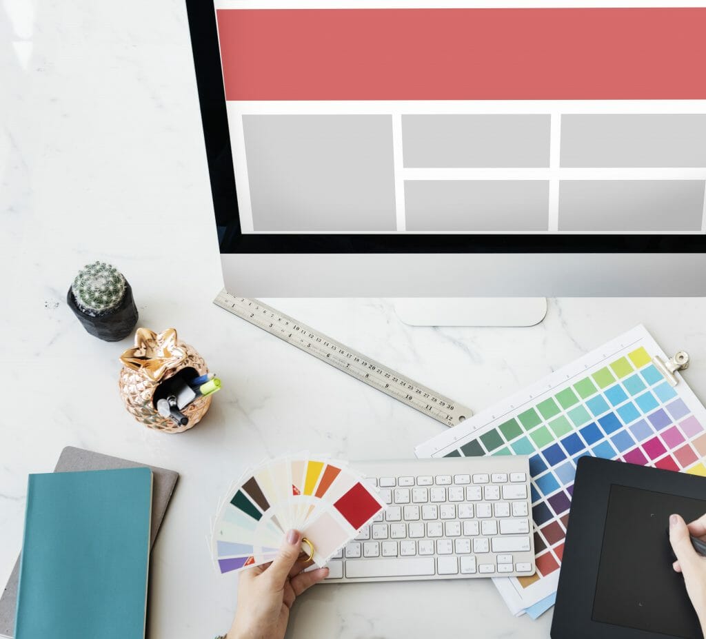 latest web design trends color palettes