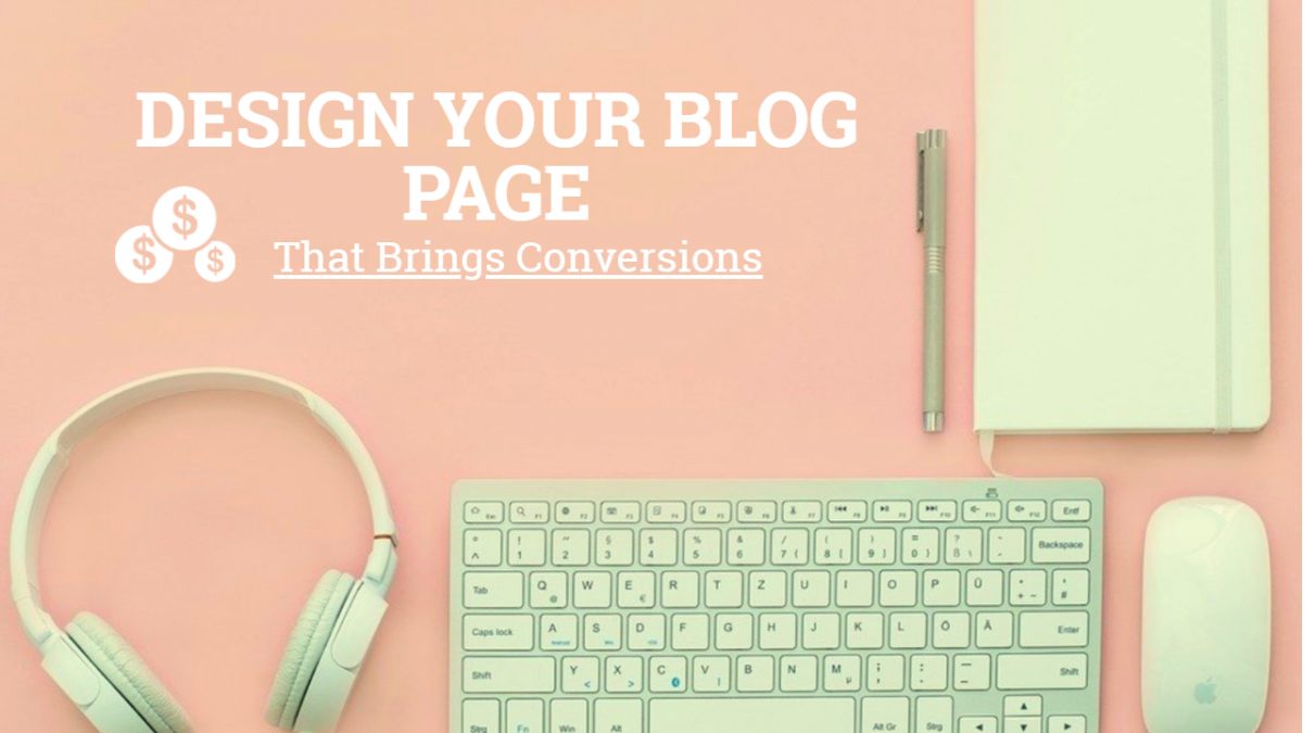 Design Your Blog Page