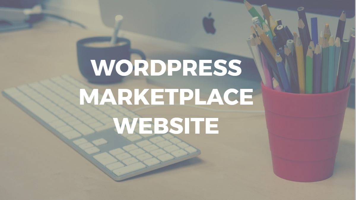 WordPress Marketplace Website