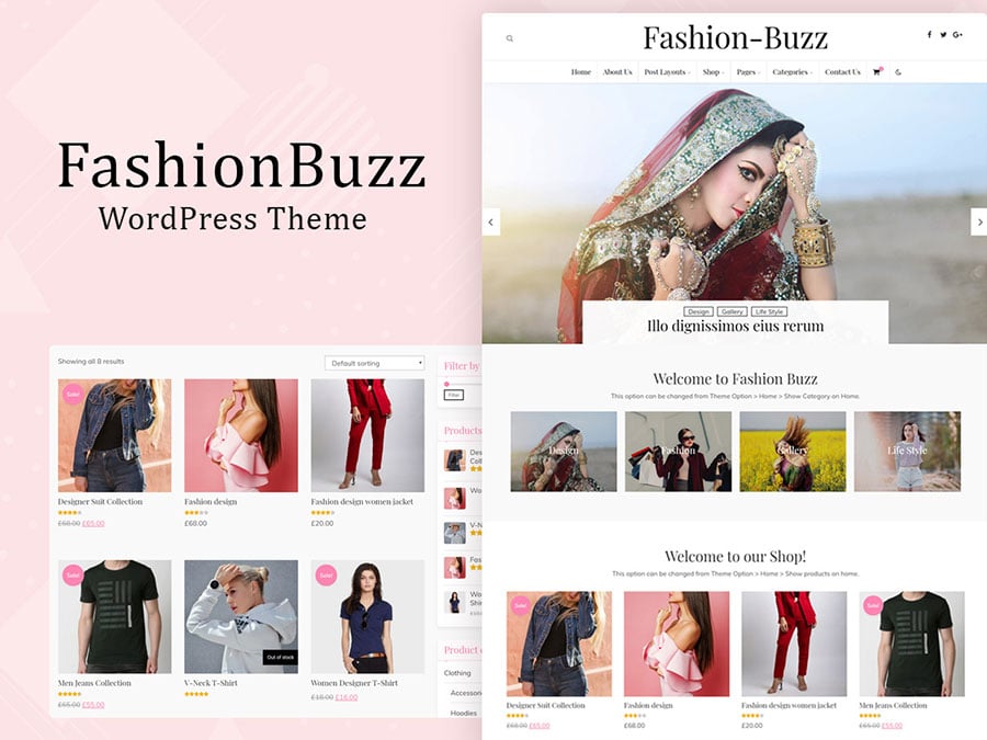 Brndle Themes 3 fashion buzz theme - Wbcom Designs