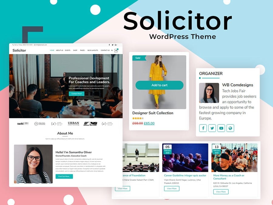 Brndle Themes 6 solicitor theme - Wbcom Designs