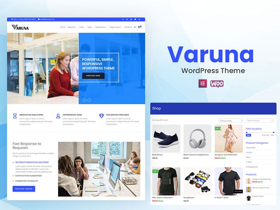 Brndle Themes 8 varuna - Wbcom Designs