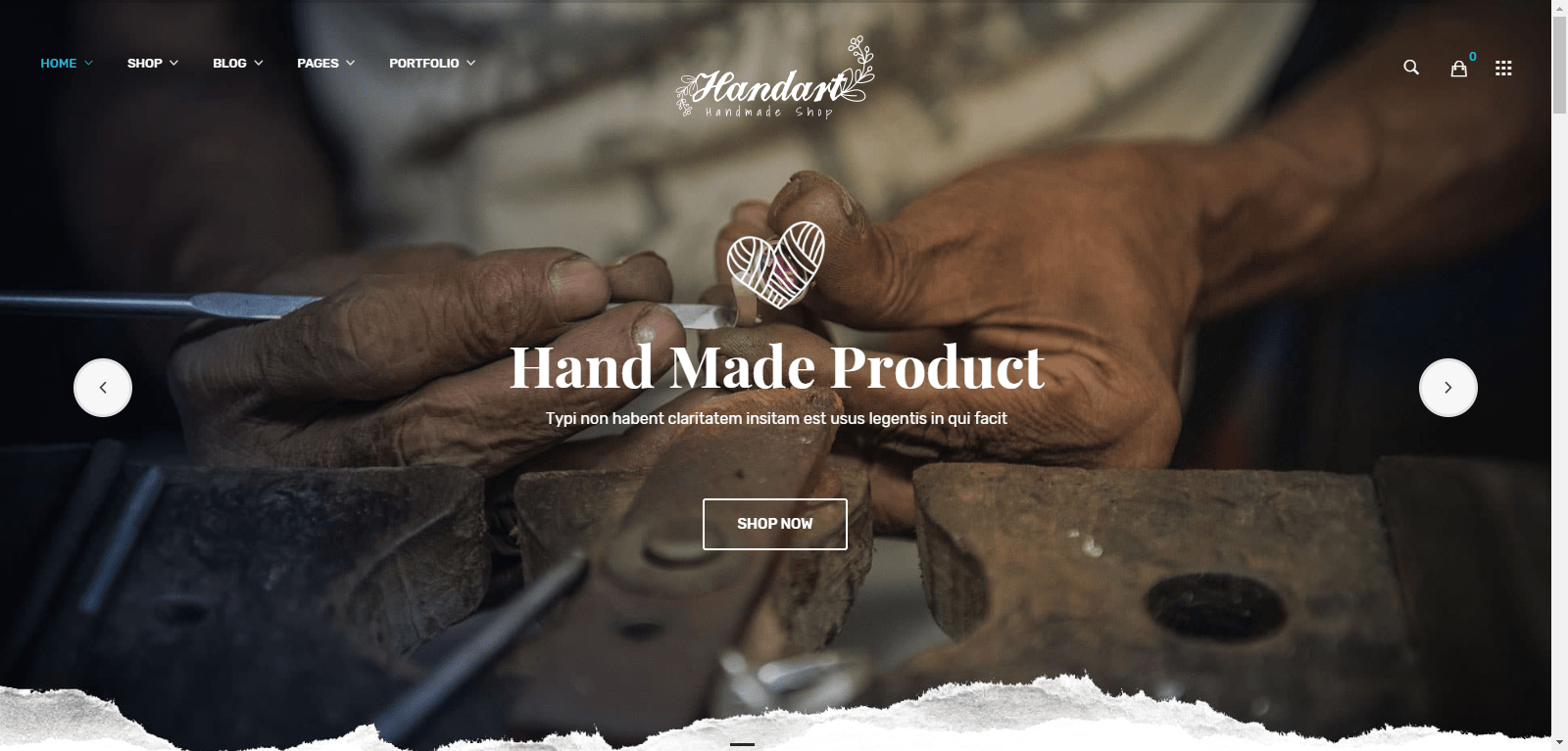 hand made product