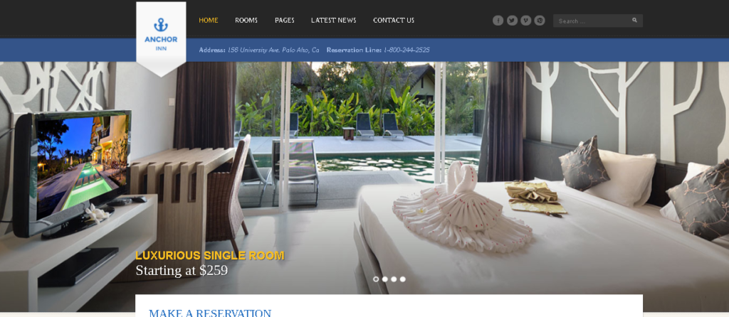 Booking WordPress Themes
