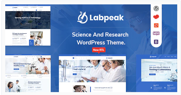 Laboratory WordPress Themes
