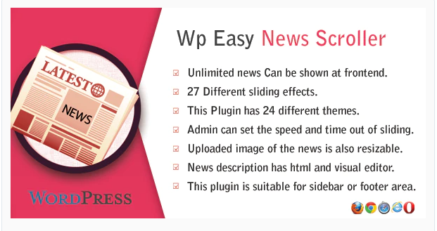 WordPress news plugin