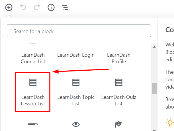 Can You Insert Lessons On Pages In LearnDash