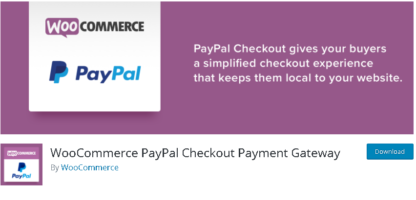 paypal checkout- WooCommerce Payment Gateways