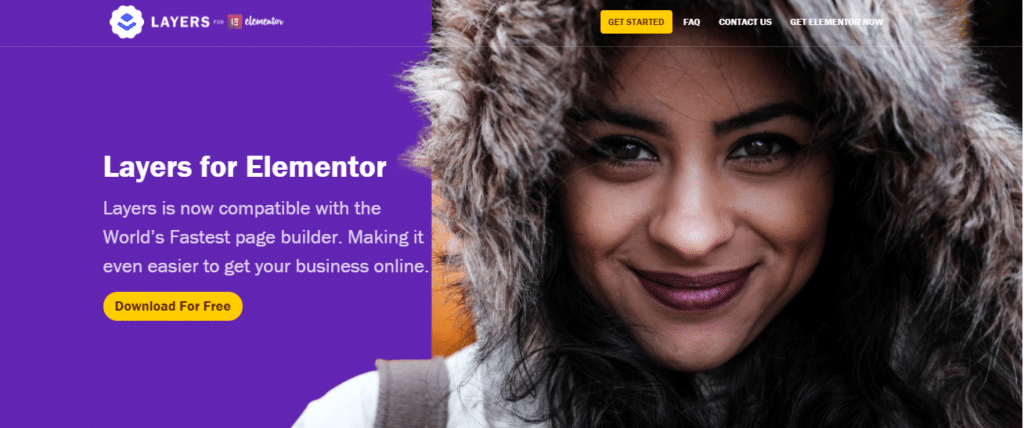 Layers for WordPress Themes for Elementor Page