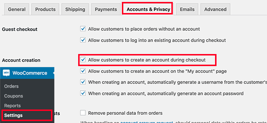 Accounts