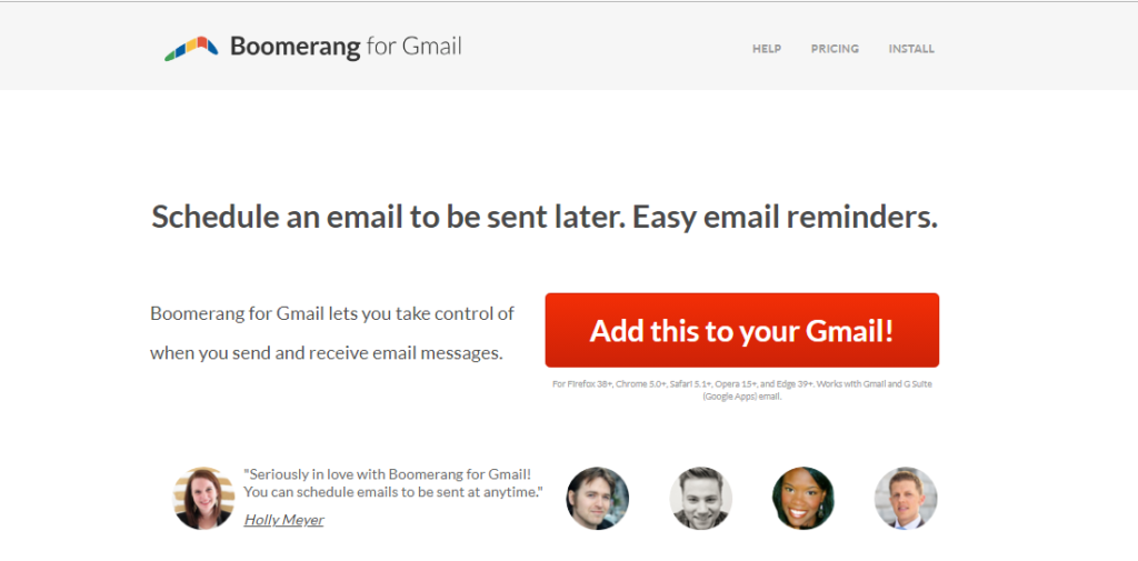 boomerang app for mailbird