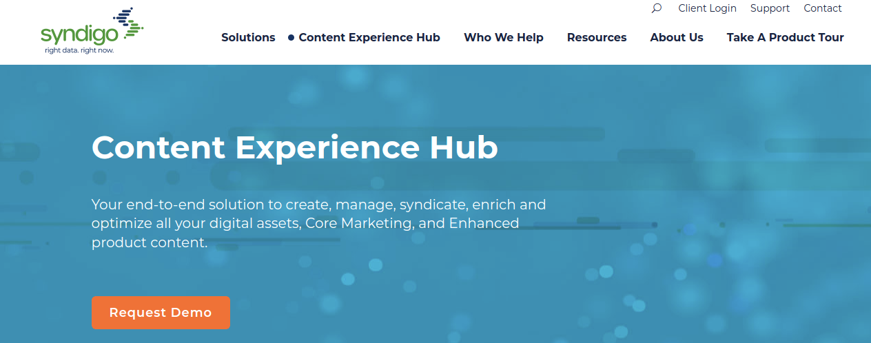 Syndigo Content Experience Hub PIM
