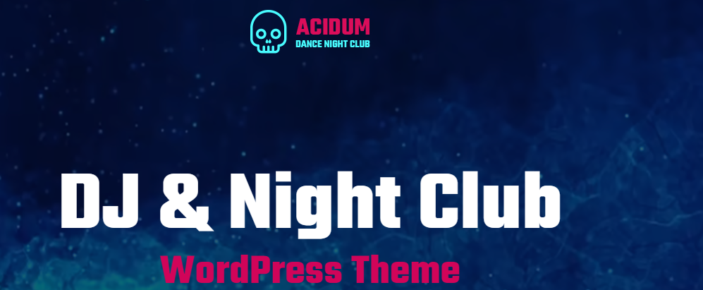 Acidum WordPress Club Theme