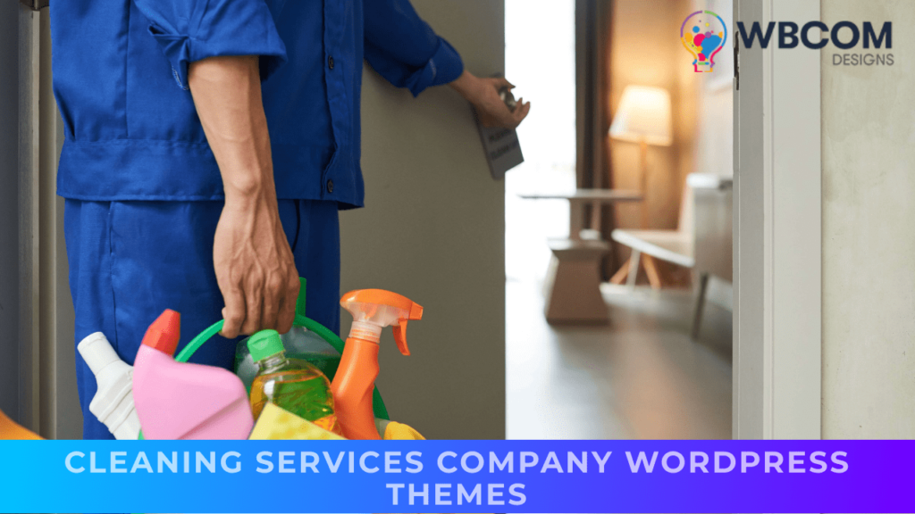 Cleaning Services Company WordPress Themes