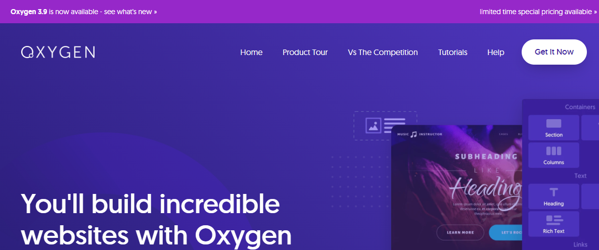 Oxygen Theme Builder