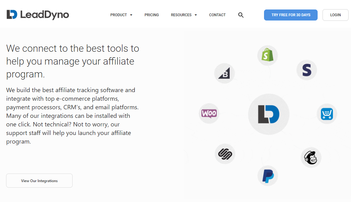 LeadDyno-Affiliate Management Software Solutions 