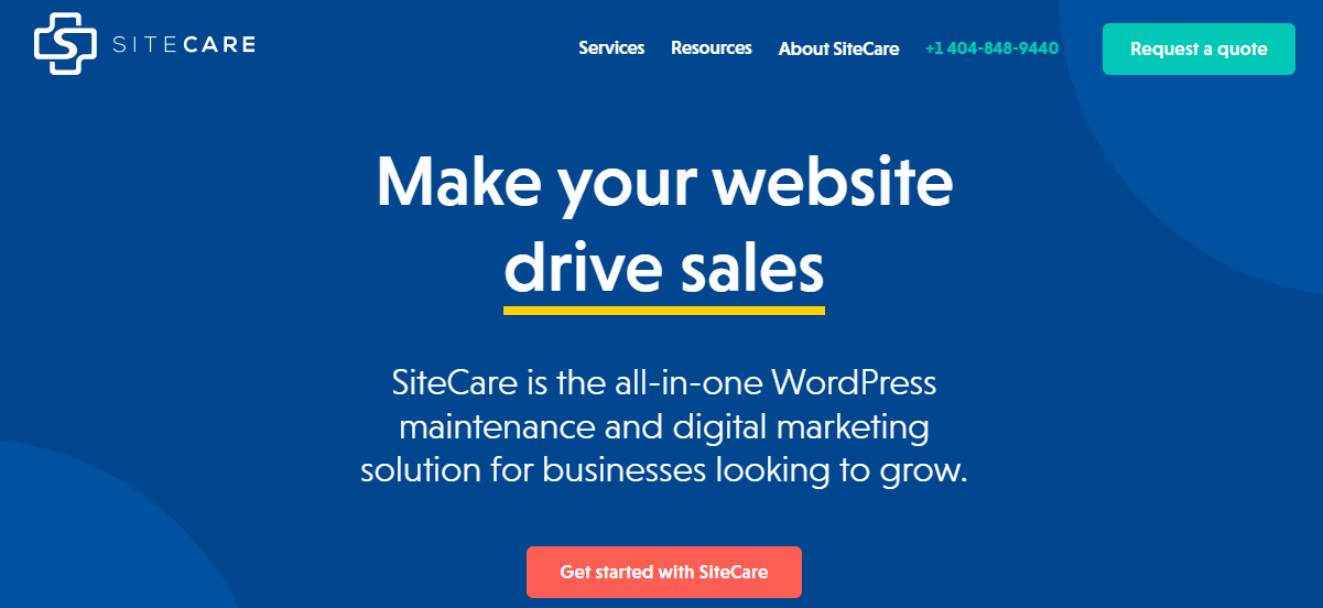 Site Care- WordPress Website Maintenance Service
