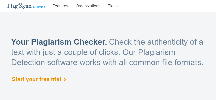 PlagScan- Check Plagiarism