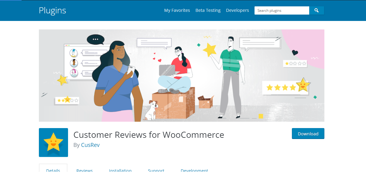 review plugin for woocommerce