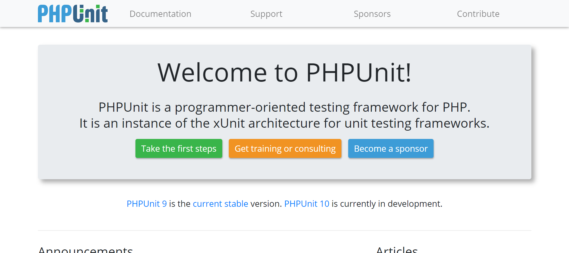 phpunit php testing tool
