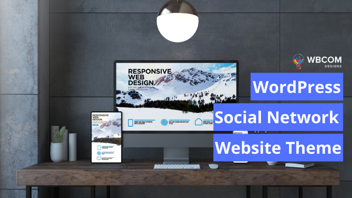 WordPress Social Network Website Theme