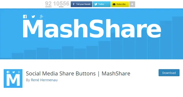 MashShare Shareaholic: Full Comparison WordPress Plugin