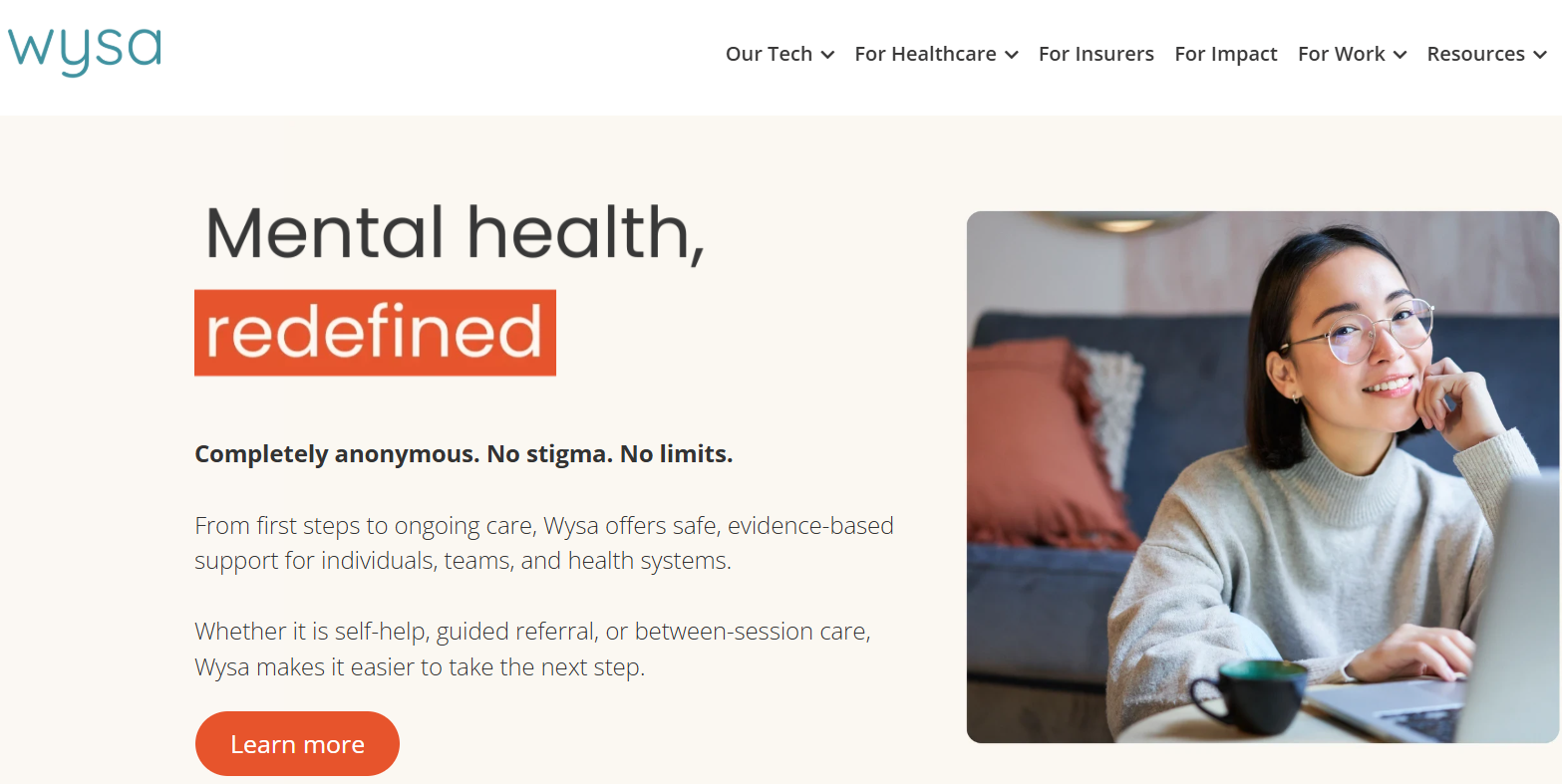 Wysa- AI Tools For Mental Health