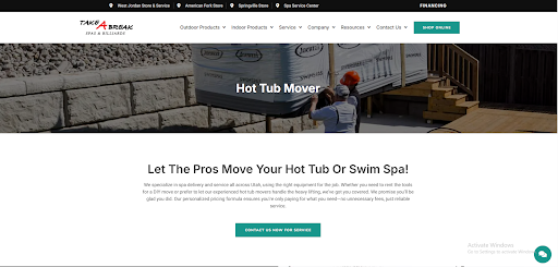 How Take a Break Spas & Billiards 