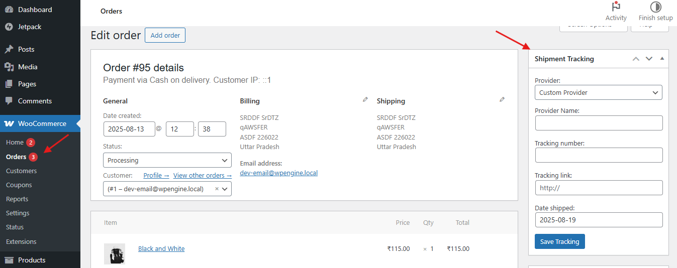 How to Enable Order Tracking in WooCommerce - Wbcom Designs