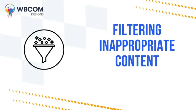 Filtering Inappropriate Content