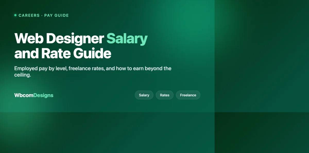 Web designer salary and freelance rate guide